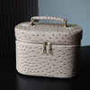 Ostrich Vanity Case – Travel Makeup Bag | Chai PIQUÉ CASES