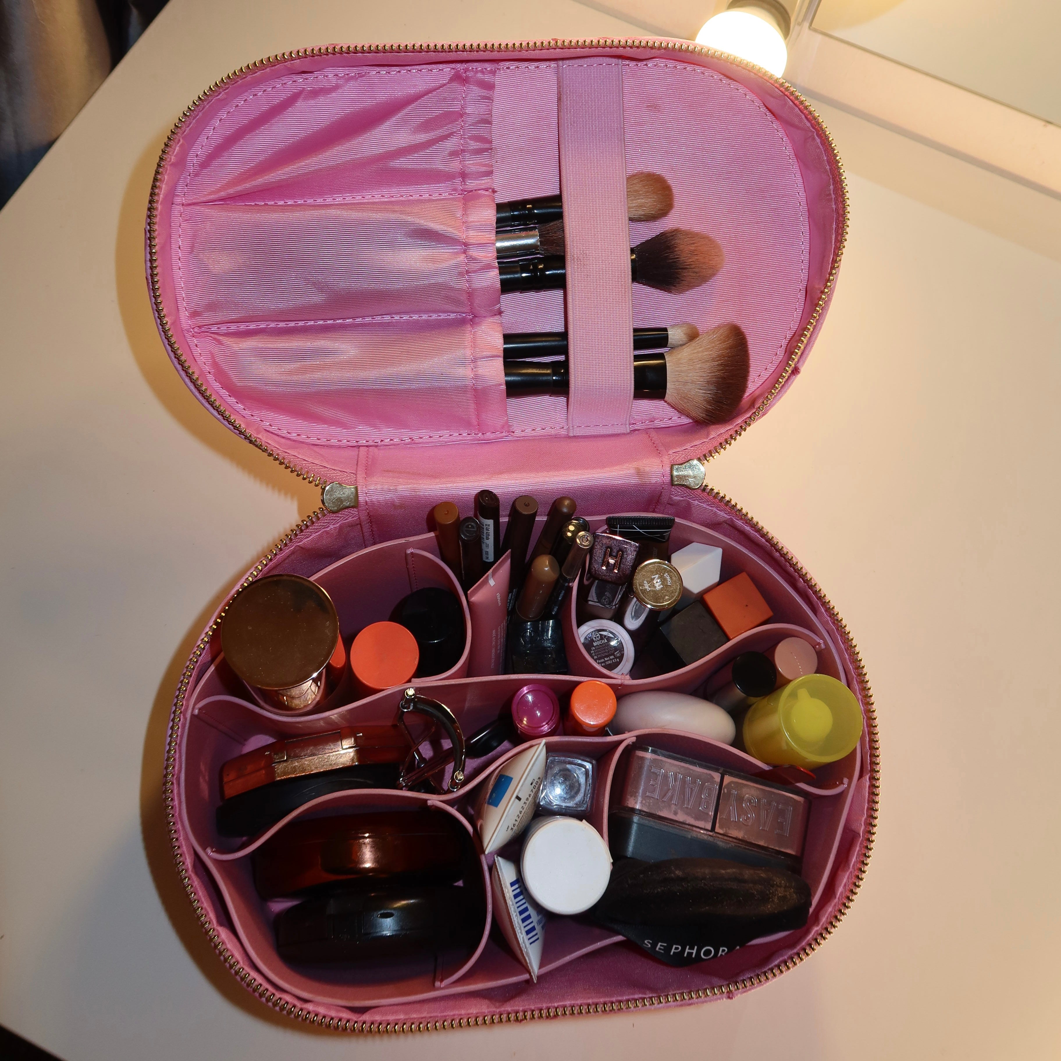 Ostrich Vanity Case