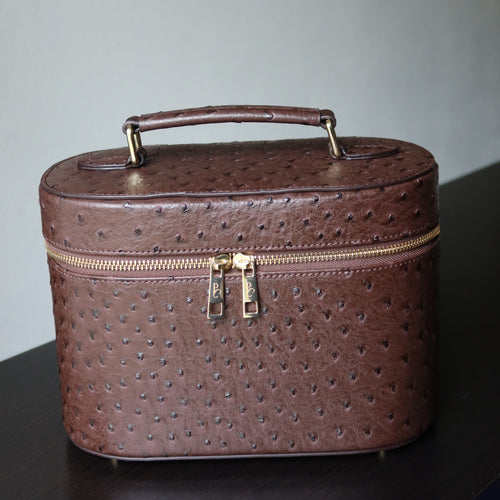 Ostrich Vanity Case PIQUÉ CASES