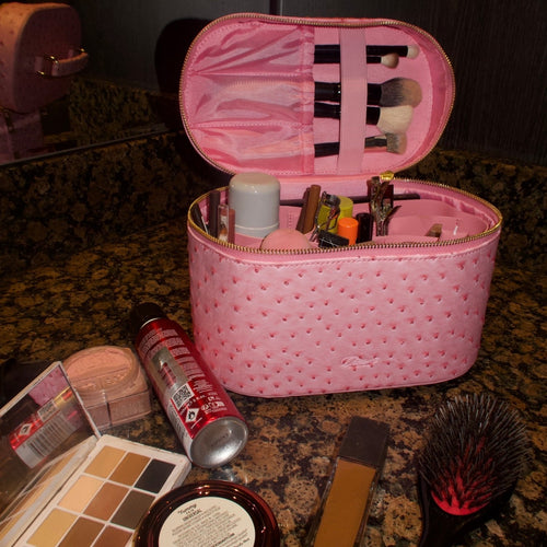 Ostrich Vanity Case